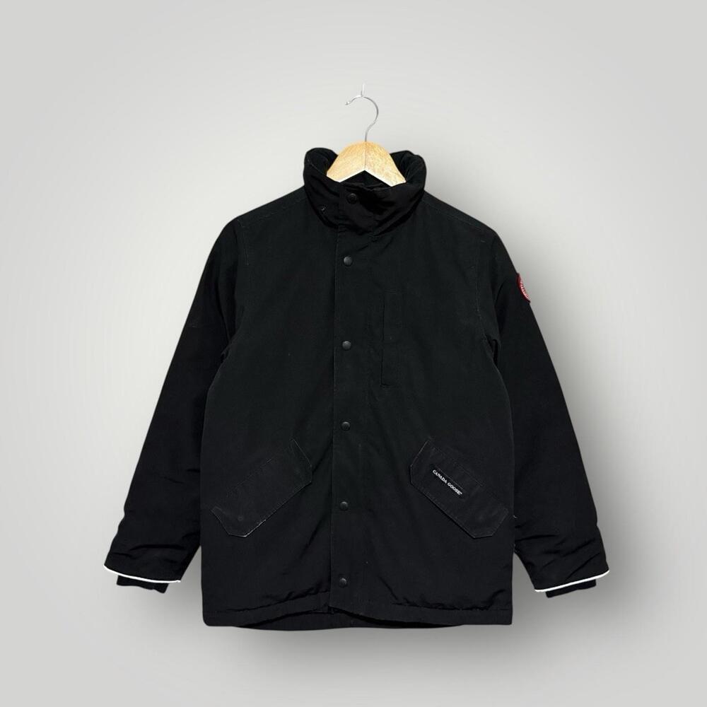 Canada Goose Arctic Down Puffer Jacket Youth L Black Boys